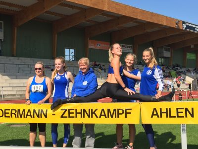 USC-Athleten beim Siebenkamp in Ahlen